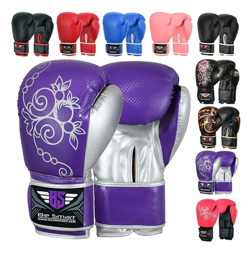 Be Smart Kids Boxing Gloves 4-12 Years 4oz 6oz Training G Aj