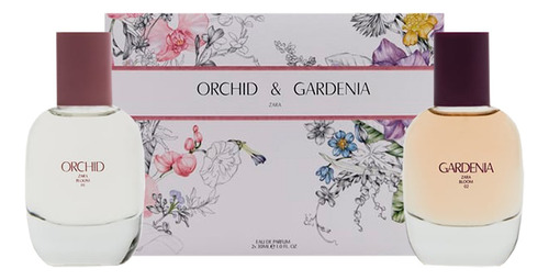 Pack Perfumes Importado Zara Gardenia & Orchid Edp - 30ml