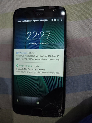 Moto G5 S Plus Com Defeito 