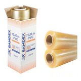 Film Pvc Apto Alimentos Transparente Rollo 38cm X 800mts.