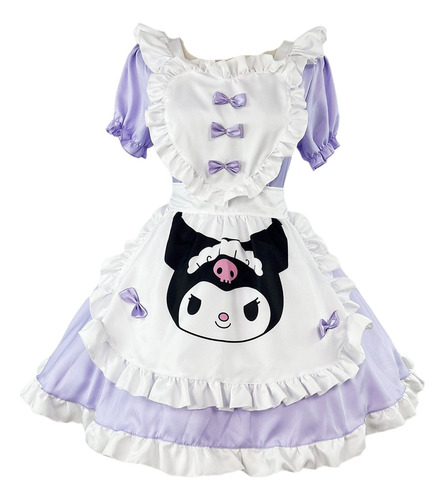 ( Vestido De Fiesta De Disfraz De Sanrio Kuromi