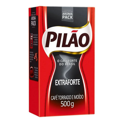 Café Torrado E Moído Pilão A Vácuo Extra Forte 500g | MercadoLivre