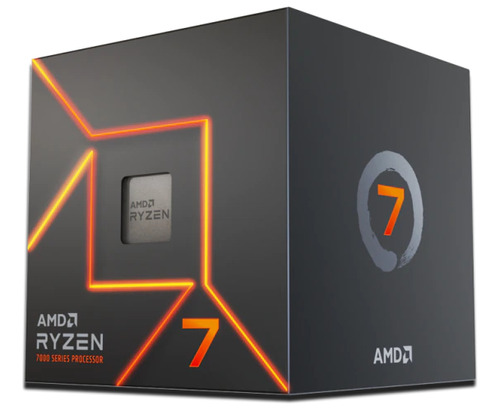 Procesador Amd Ryzen 7 7700 8 Nucleos Am5 C Disipador