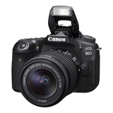 Câmera Canon 90d 32.5mp Kit 18-55mm Is Stm Nfe Prontaentrega