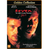 Dvd - Seven - Os Sete Crimes Capitais - Brad Pitt  * Lacrado