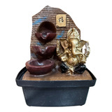 Fuente De Agua Buda Ganesha C/luz  26 Cm ! El Mejor Precio !