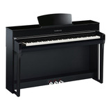 Piano Eletrônico Digital Yamaha Clavinova Clp 735pe - Preto Bivolt