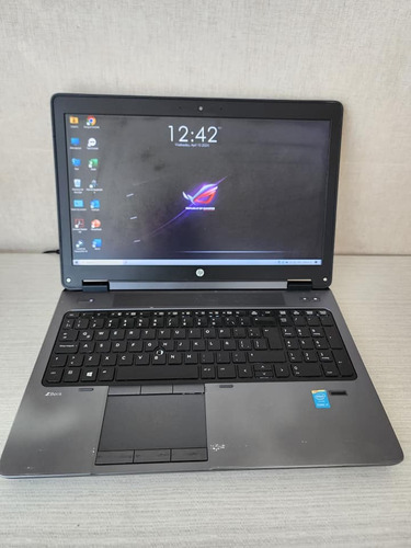 Potente Hp Zbook, Core I7, 8 Gb Ram, Disco Ssd 240gb Nvidia