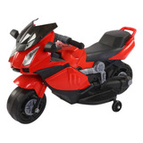 Mini Moto Elétrica Vermelha Infantil Importway Recarregável