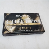 Cassette Virgen Sony Cd It Pro 100 Minutes Cerrado