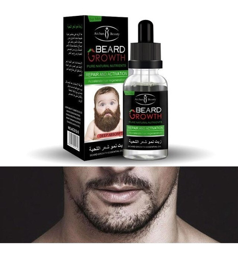 Aceite Estimulante Crecimiento Barba Y Vello Aichun