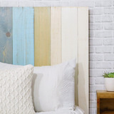 Barn Walls Sunrise Mix - Cabecera De Madera Maciza Multicol.