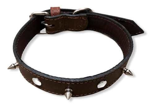 Collar Mastin No. 1 C/puntas Cuero