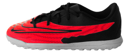 Zapatillas Nike Turf Jr Phantom Gx Club Niños-rojo/negro
