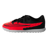 Zapatillas Nike Turf Jr Phantom Gx Club Niños-rojo/negro