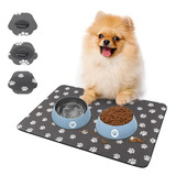 Tapete De Comida Para Perros Absorbente Rápido - Compatible 