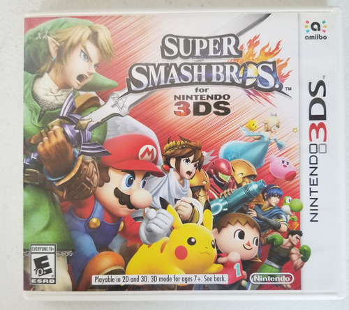 Super Smash Bros - Nintendo 3ds Formato Fisico 