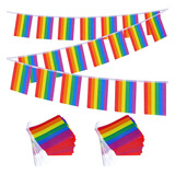 76 Banderines De Orgullo Gay Rainbow Lgbt Pride String Bunti