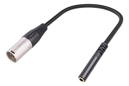 Yumiwoow Cable Macho De 1/8 A Xlr, Cable Adaptador De Conver