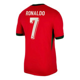 Jersey Ronaldo #7 Portugal Local Jugador Euro 2024