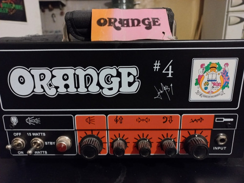 Amplificador Valvular Orange Dark Terror Jim Root 15w 