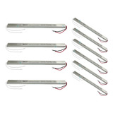 10x Fonte Slim Driver Para Perfil Fita De Led 12v 10a 120w