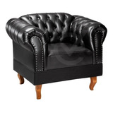 Poltrona Decorativa Duque Clássica Capitonê Chesterfield 