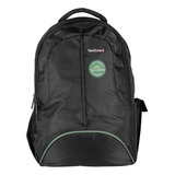 Backpack Portalaptop Techzone Mochila Eco Friendly Color Negro