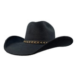 Sombrero Vaquero Moda Texana 100% Lana Unisex Horma Elegante