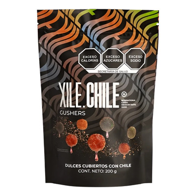 Bolsa Dulces Xile Chile Gushers Rellenas 200gr Xilechile | Meses sin interés