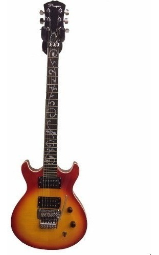 Guitarra Electrica Parquer Modelo Jk Floyd Rose Sunburst