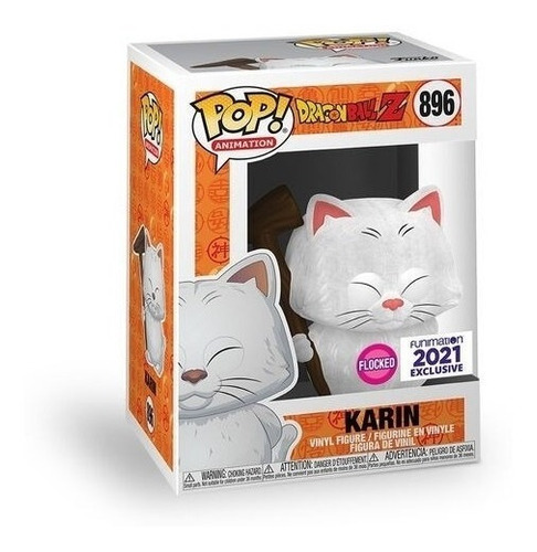 Funko Pop! Karin 896 Dragon Ball Z Flocked - 2021 Funimation