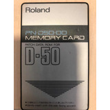 Memory Card Roland D50