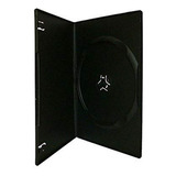 Estuche Cd/dvd Slim Negro 7mm Maxtek, 100 Unidades.