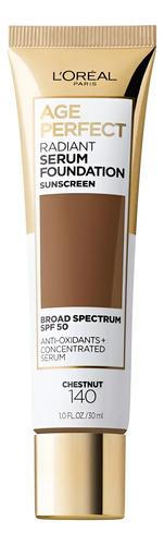 Base Maquillaje Líquido Loreal Age Perfect Radiant Serum F | Meses sin interés