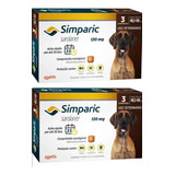 02 Simparic 120 Mg Antipulgas 40 A 60kg Cx 3 Comprimidos