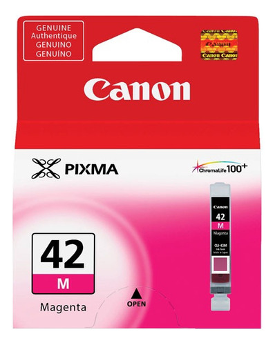 Cartucho De Tinta Canon Cli-42m 6386b009aa Color Magenta