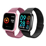 Smartwatch Sport Bracelet Digital P70 Pro 1.3  2 Pulseiras