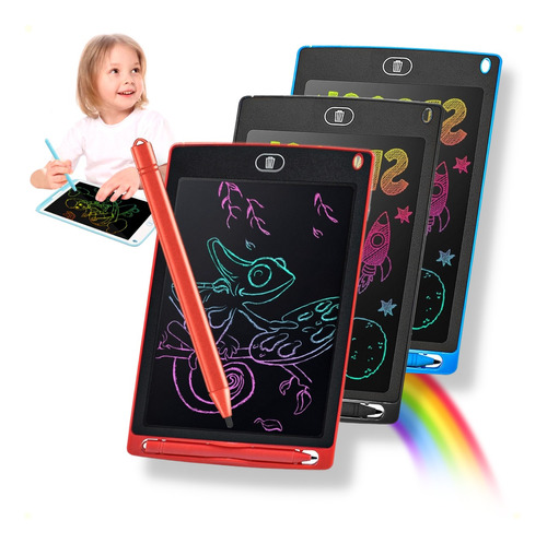 5 Lousa Eletronica Magica Atacado Colorida Infantil Desenhar