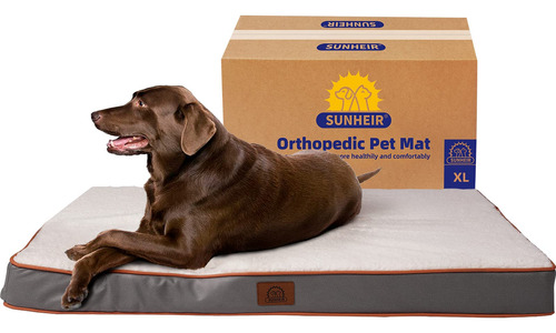 Sunheir Cama Ortopedica Extragrande Para Perros Xl, Cama Par