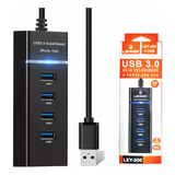 Hub Usb 3 0 4 Portas Entradas 9 Pinos Extensor Slim Hi Speed