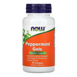 Now Foods Dietético Peppermint Menta Apoyo Digestivo 90softgels Sin Sabor