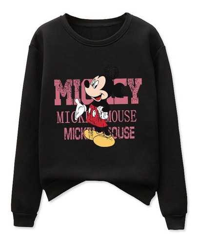 Moletom Blusa Mickey Mouse Fofo Personagem Desenho