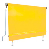 Toldo Cortina Amarelo - 1,90m X 3,10m - Kit Completo