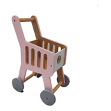 Carrito Supermercado Empuje Arrastre Juguete Montessori 