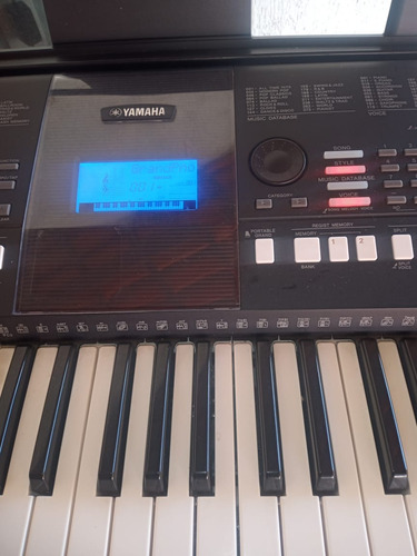 Kit Teclado Yamaha Psr-e423 Preto 61 Teclas +suporte+manual