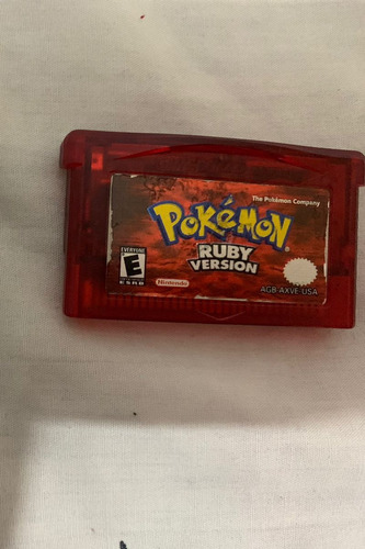 Pokemon Ruby Original Para Gameboy Advance