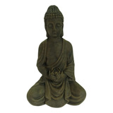 Estatua Buda Tibetano Em Cimento - A48 X L30