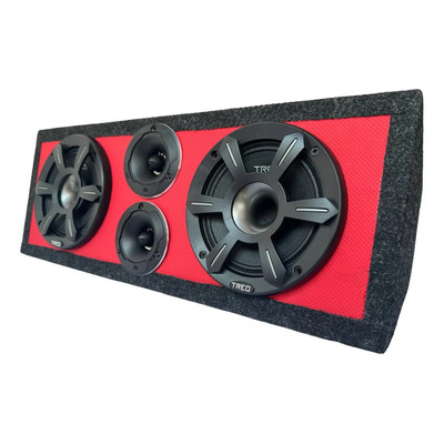 Cajón De Madera Monitor Vinil 2 Bocinas De 6.5 Con 2 Balas | Envío gratis