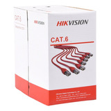 Cable Hikvision Utp 305m Cat6 /cobre /gris /cable X Metro 